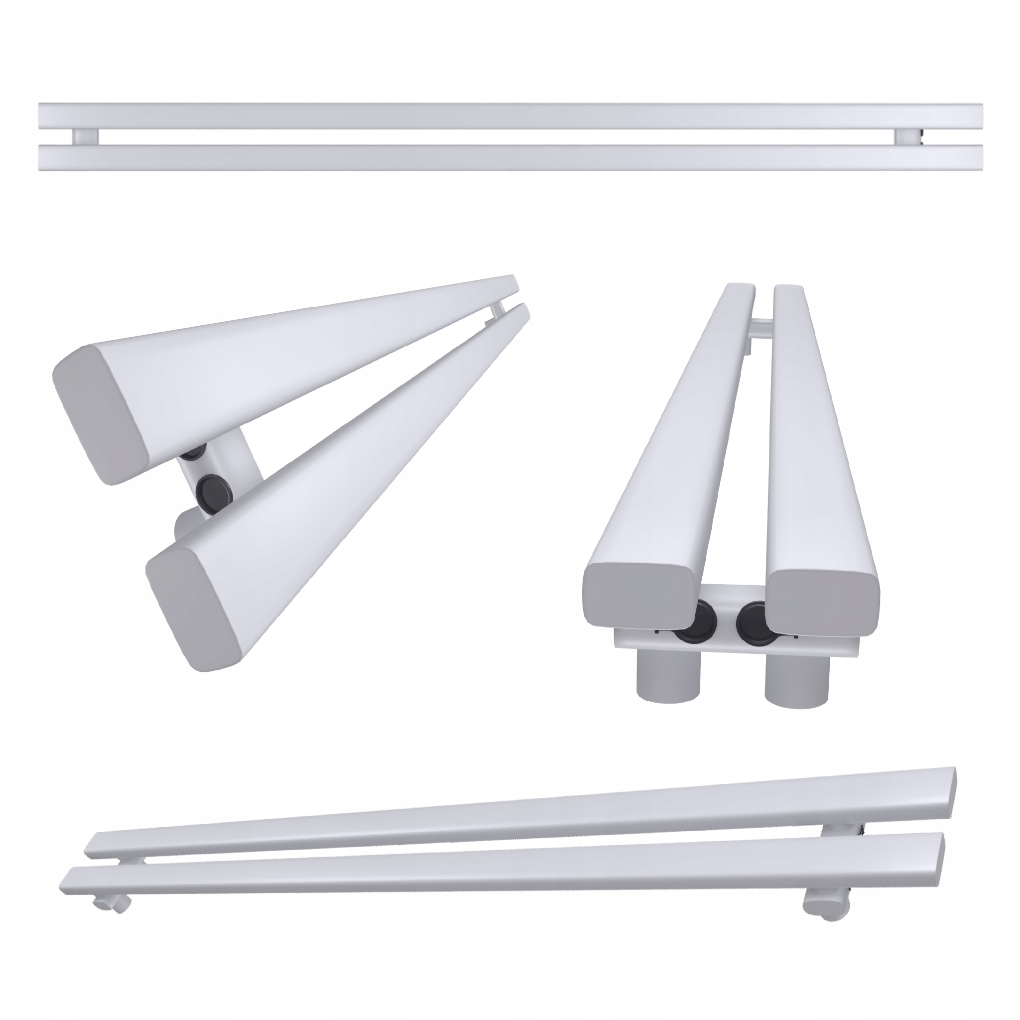 Horizontální Radiátor HORIZONT2 13x180 Šedá Struktura