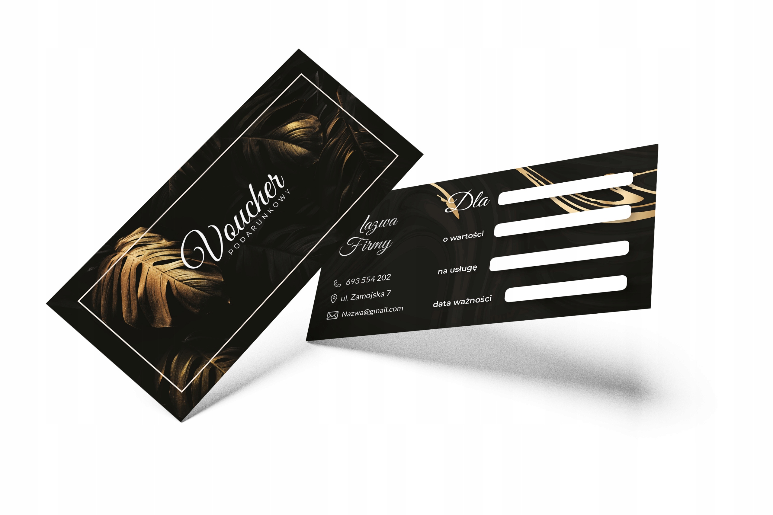 

Kreator Voucher DL Gotowy Projekt 60SZT.