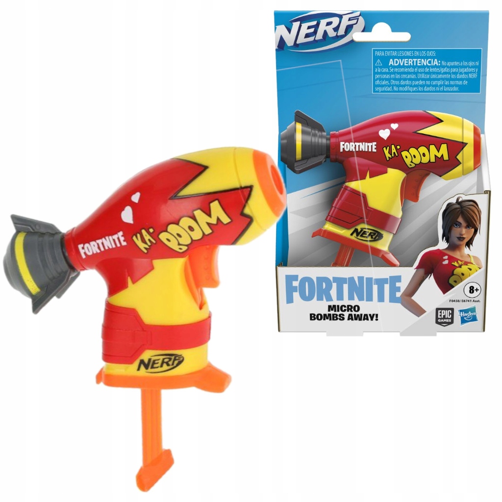 

Hasbro Nerf Microshots Fortnite Micro Bombs F0458