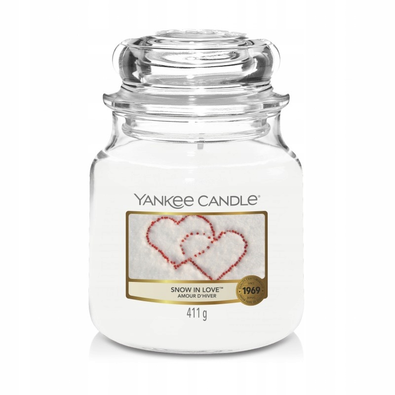 

Snow In Love Yankee Candle średnia świeca