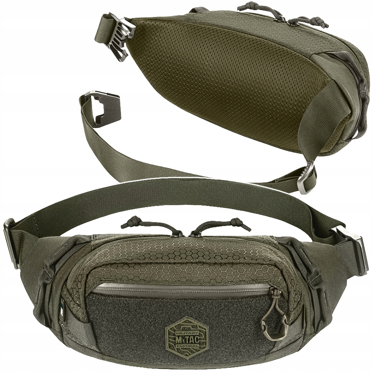 Ledvinka Taška na bederní část M-Tac Tactical Waist Bag Hex Ranger Green