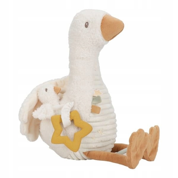 Gąska aktywizująca sensoryczna z gryzakiem Newborn Naturals Little Dutch
