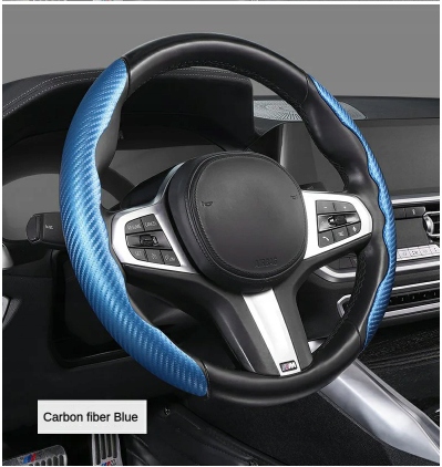 POKROWIEC NA KIEROWNICĘ NAKŁADKA SPORTOWA CARBON NIEBIESKI Numer katalogowy producenta PKC-Nie