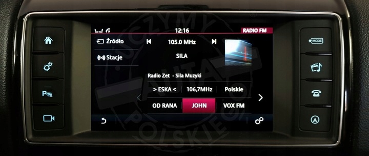 JAGUAR XE MAPA RADIO POLSKIE MENU LEKTOR USA EU Model INCONTROL TOUCH SD