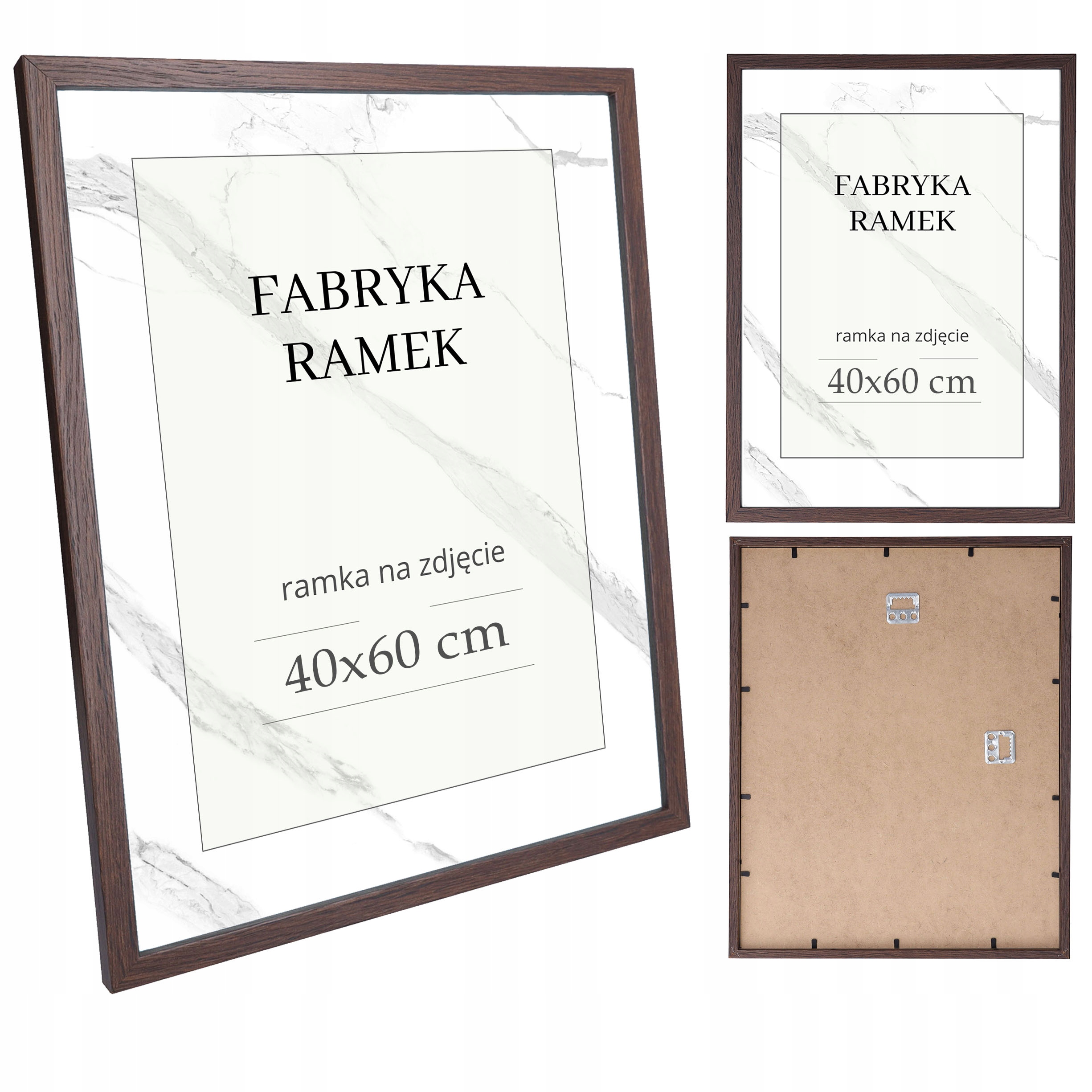 

Ramka 40x60 ramki na zdjęcia wenge rama do zdjęć