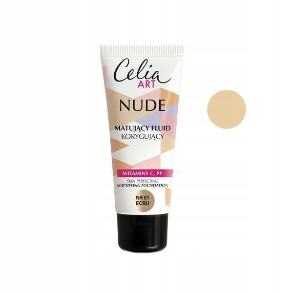 

Celia Art Nude Foundation Podkłady 01 Ecru 30ml
