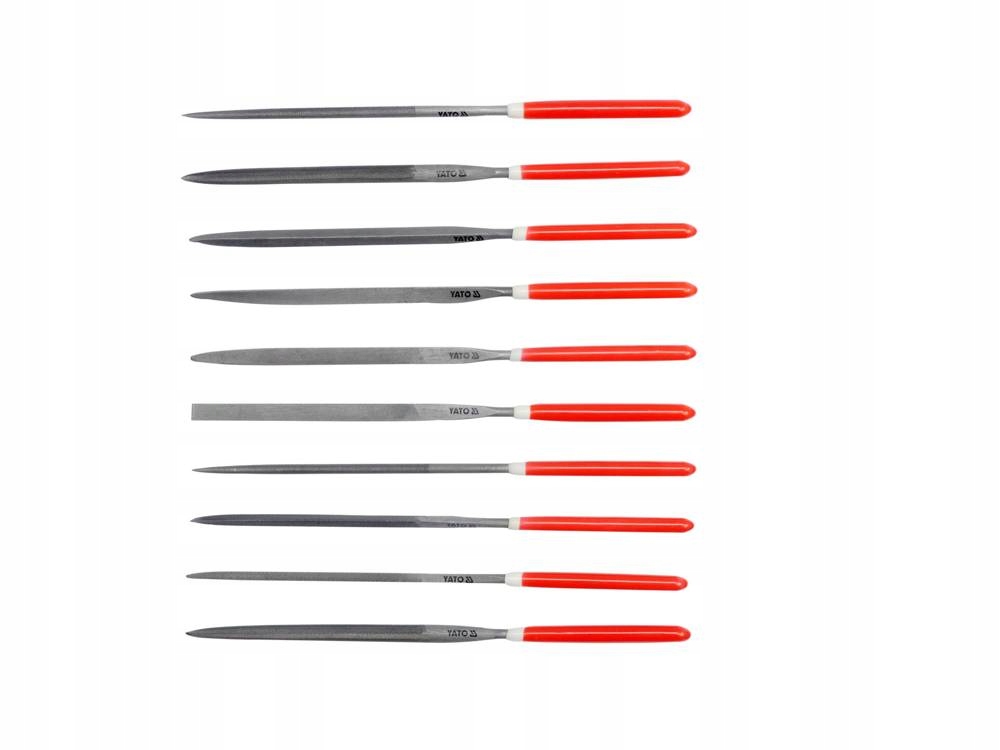 

Pilniki Iglaki Do Metalu 140x65x3mm 10 Sztuk Yato