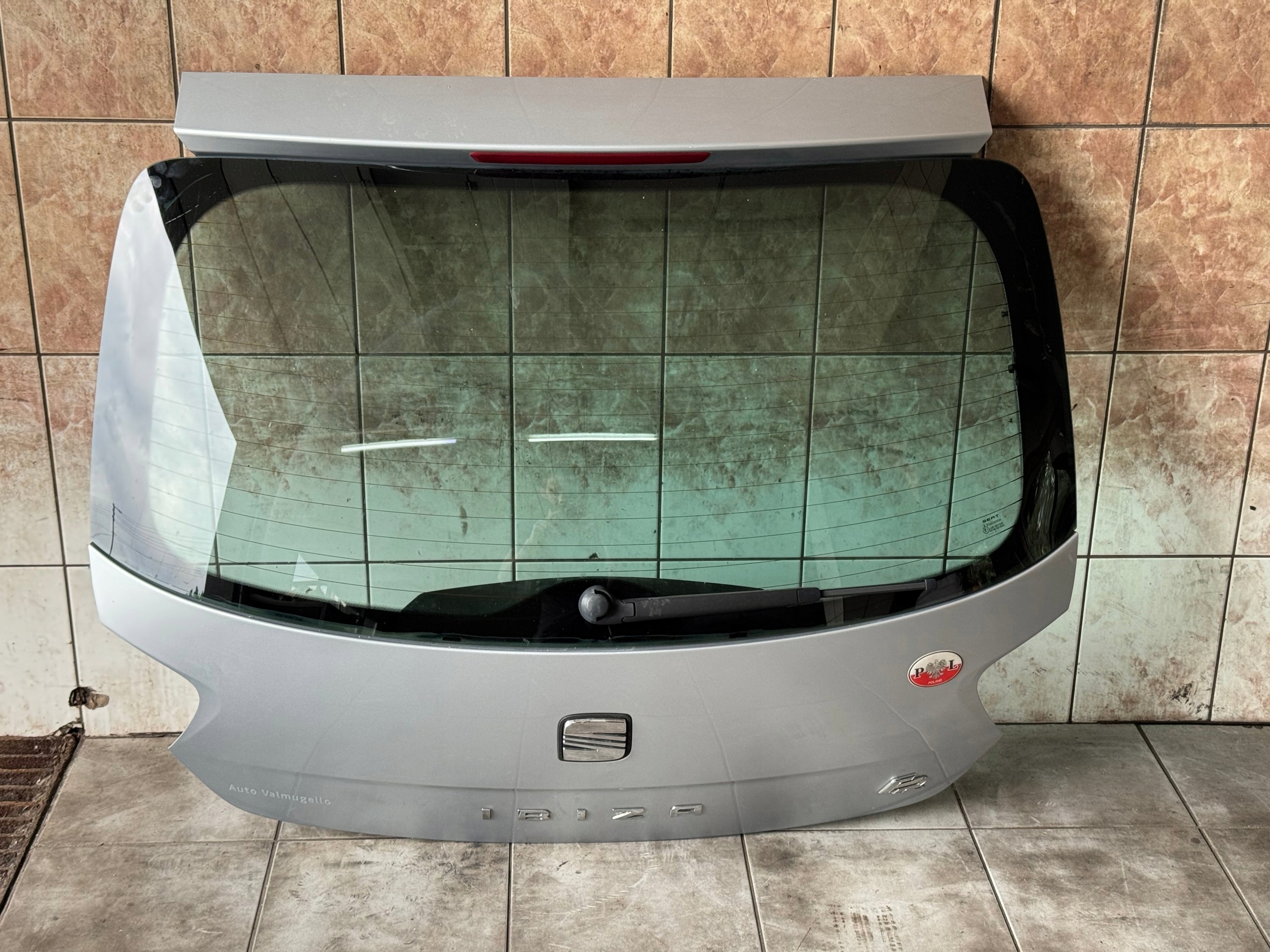 trunk door boot rear part SEAT IBIZA IV 4 6J LS7Y 5D