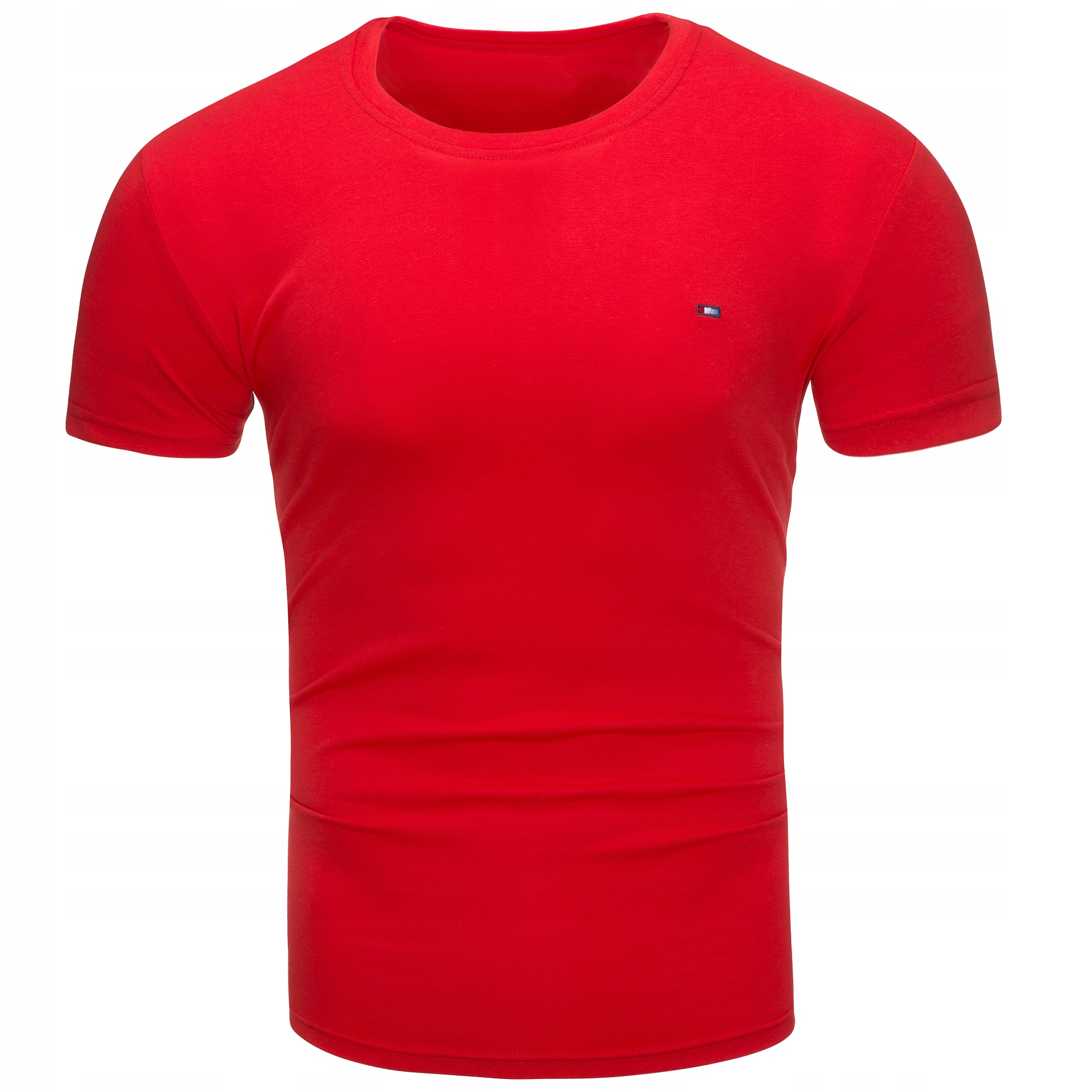 

TM05 r. XXL Męska Gładka Koszulka Z Haftem T-shirt