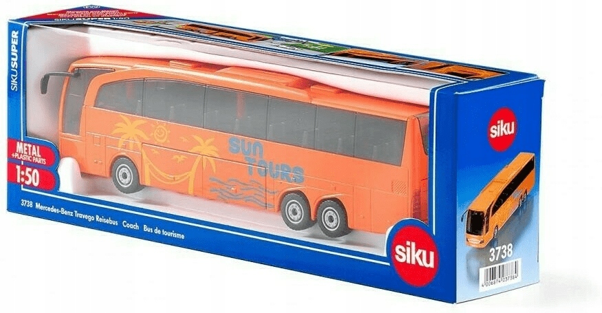 

Autokar Travego Mercedens-Benz. Siku Super. S3738