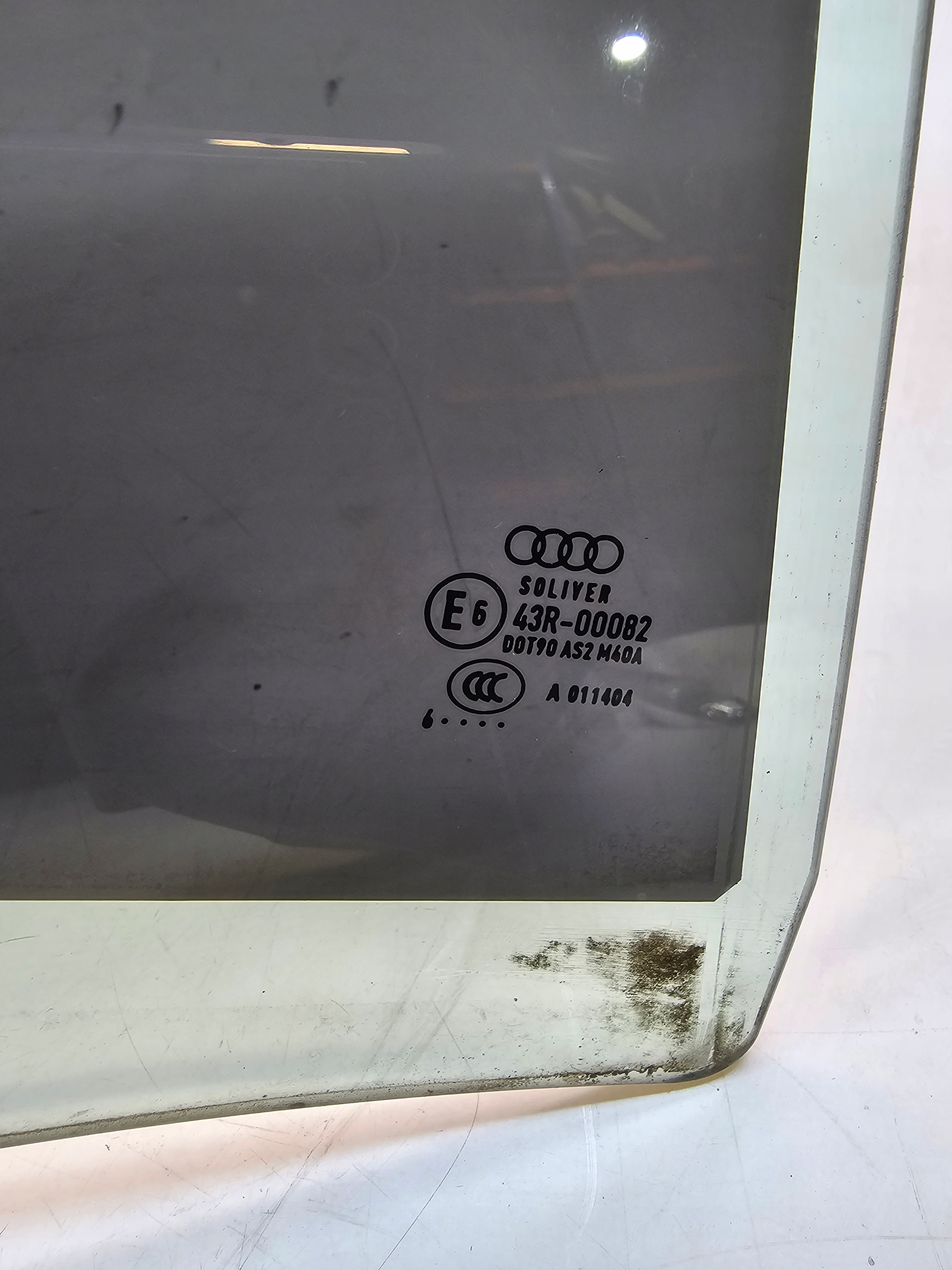 window side door right rear part AUDI A6 C7 LIFT 2016 AVANT
