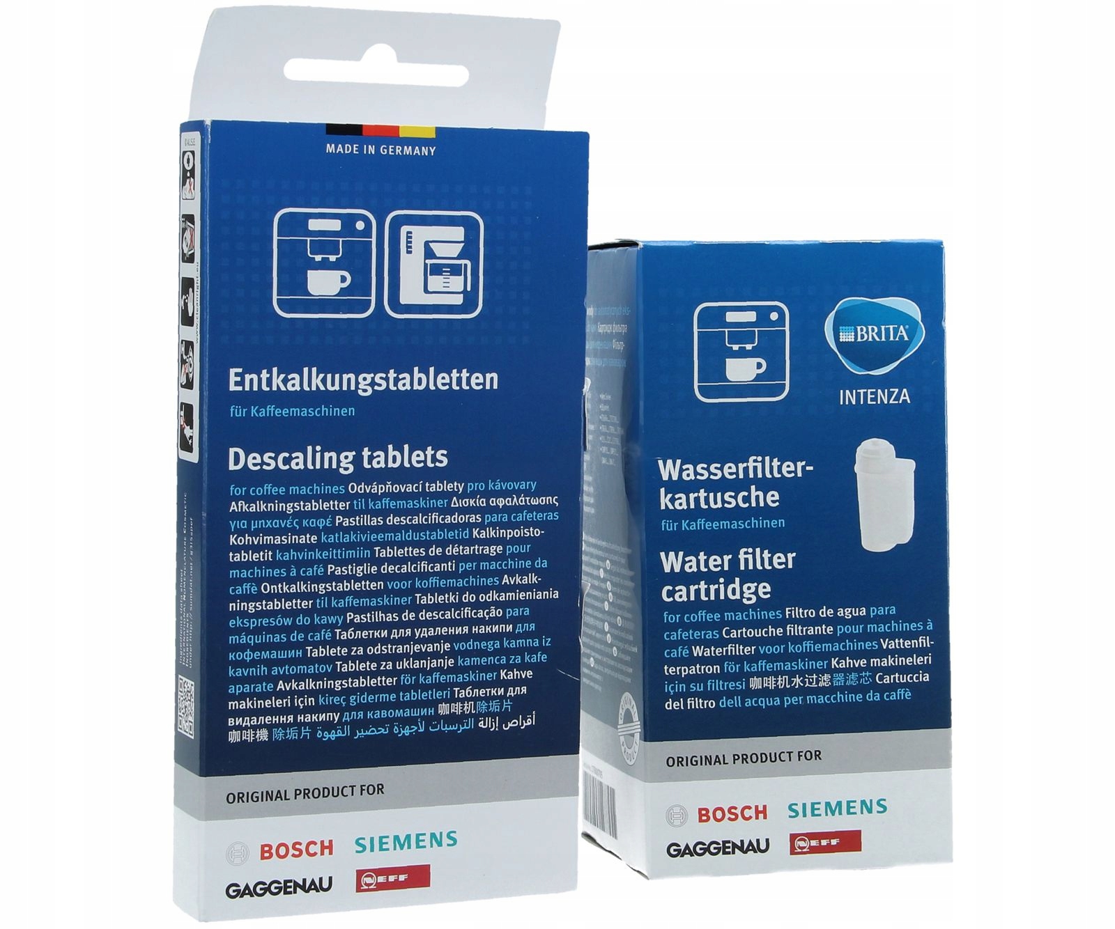 Zestaw Do Konserwacji Ekspresów Bosch Filtr, Odkamieniacz