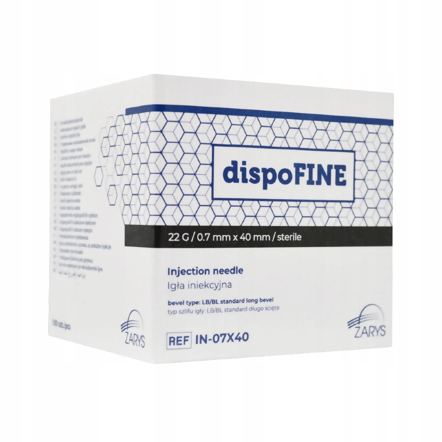 

dispoFine Igła Iniekcyjna Sterylna 22G 0,7x40mm