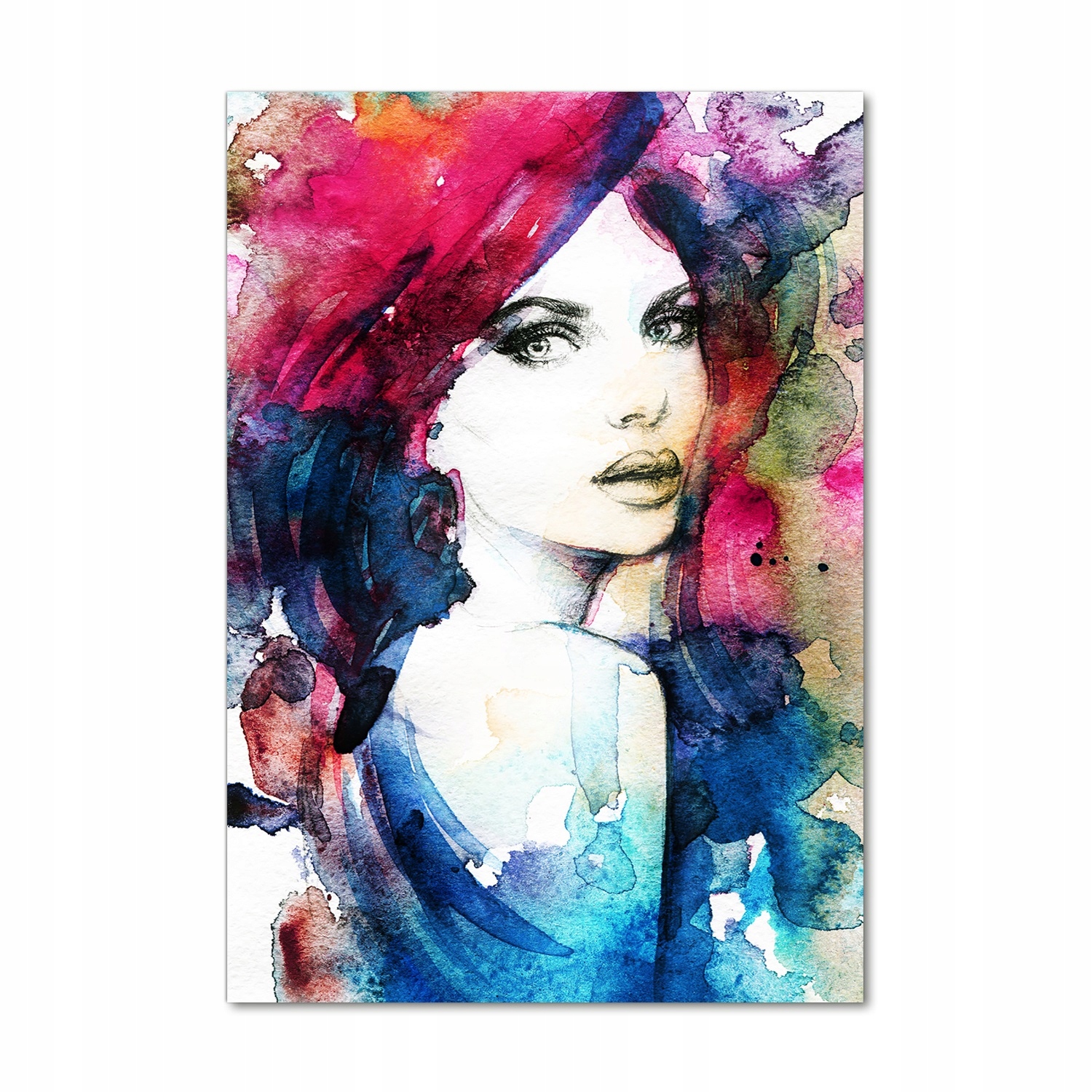 

Foto obraz na szkle Abstrakcja kobieta 70x100 cm