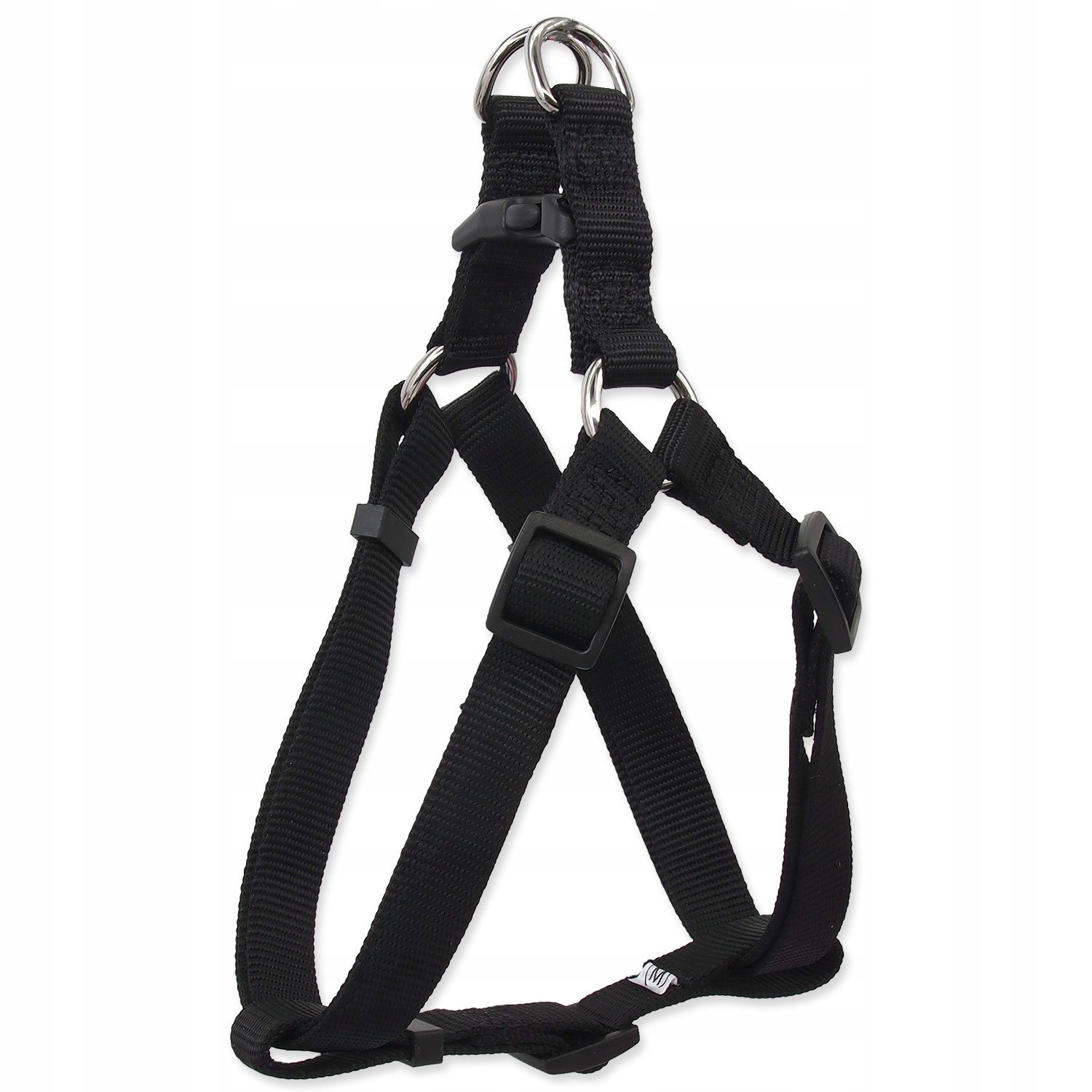 Levně Postroj Dog Fantasy Classic XL černý 3,8x75-110cm