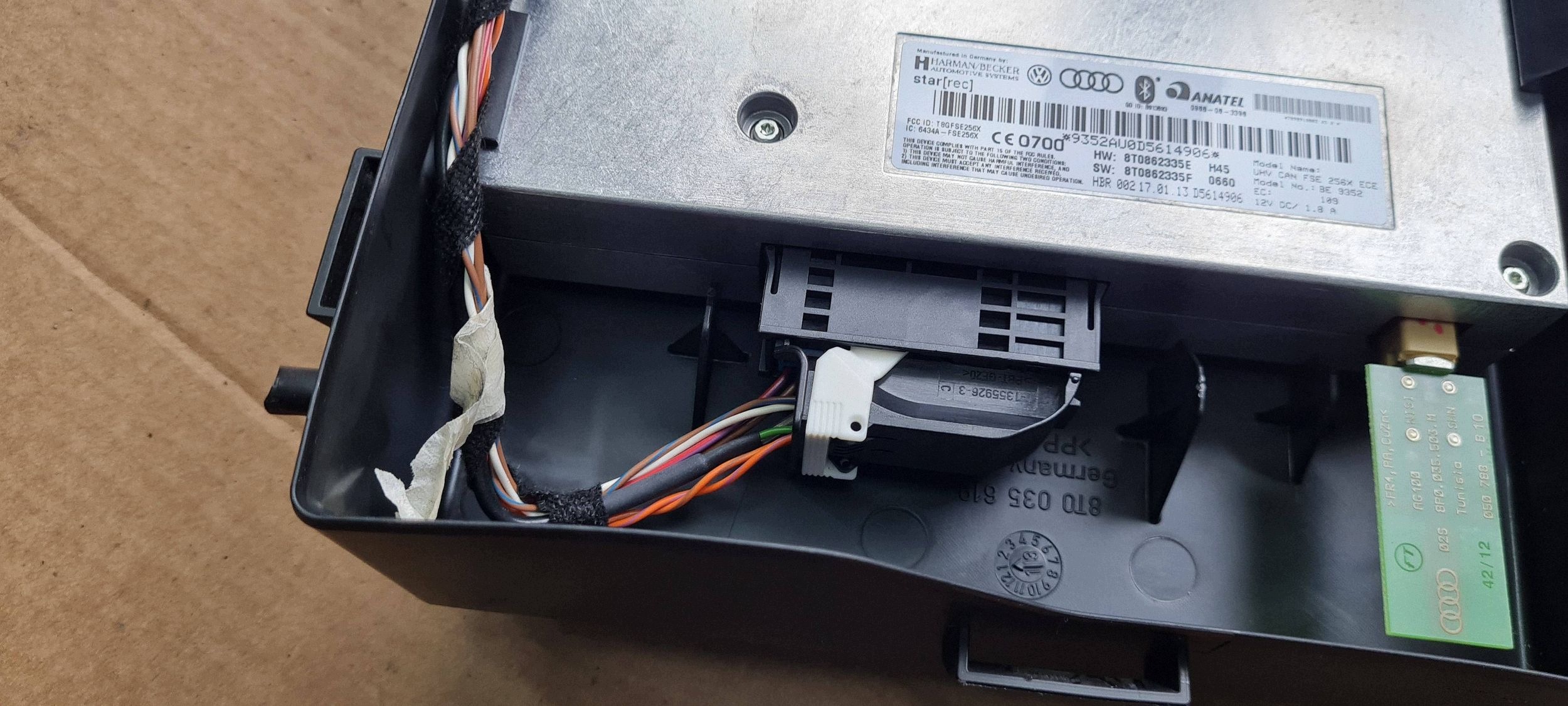 Q5 8R SQ5 LIFT module BLUETOOTH control unit connecting spoiler 8T0862335E A4 B8 A5