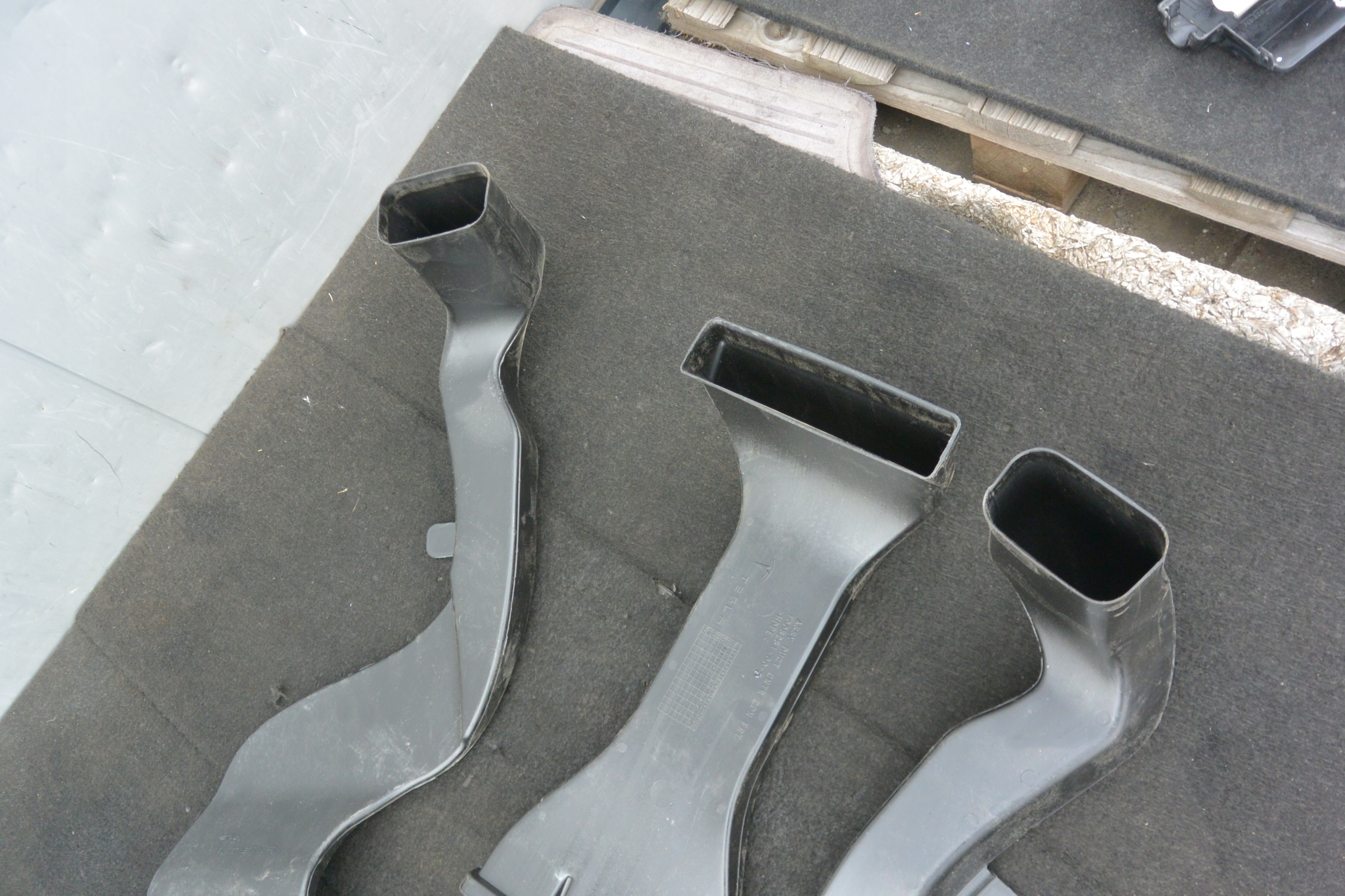 канал воздушный Кузова комплект tesla MODEL S 12-16 европа