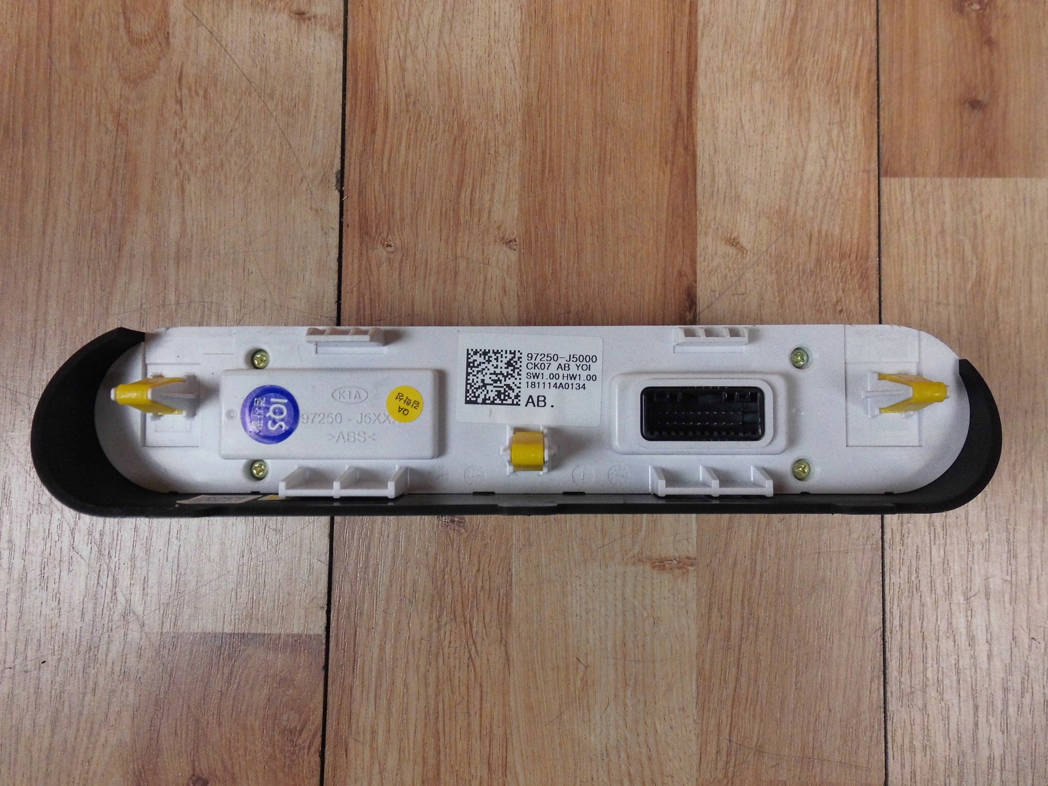 KIA STINGER UNITE COMMANDE CLIMA CONTRÔLE REGULACJA BOUTON 97250J5000
