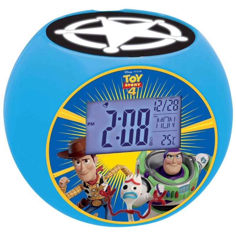 Lexibook Toy Story Radio budzik z projektorem dla dzieci