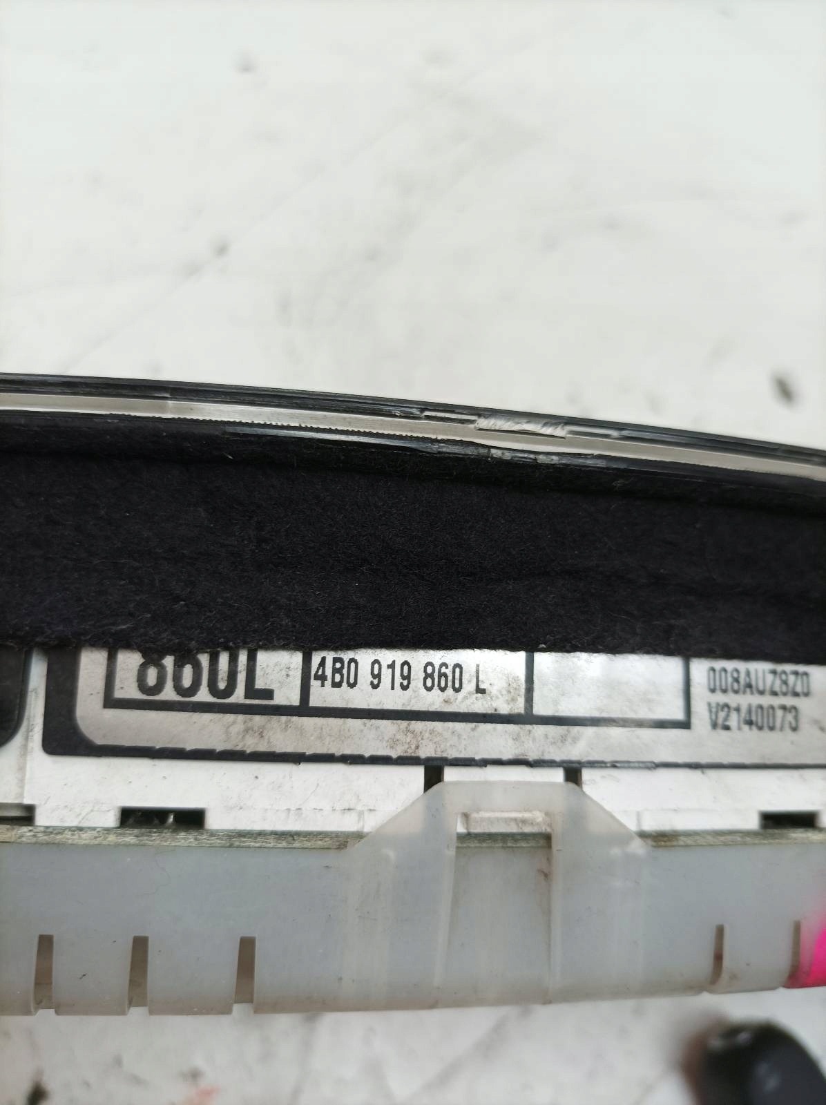 dials 4B0919860L 2.5 D Audi A6 II (1997-2004) C5