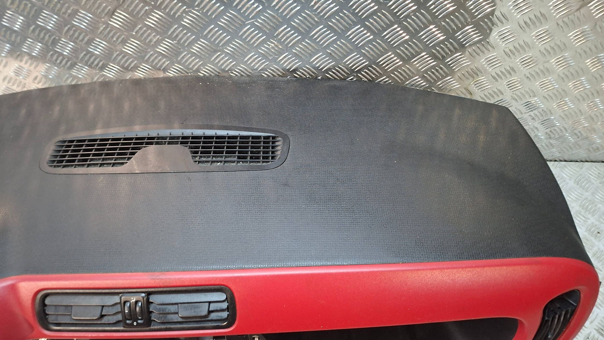 dashboard instrument panel passenger airbag FIAT PANDA III 2012