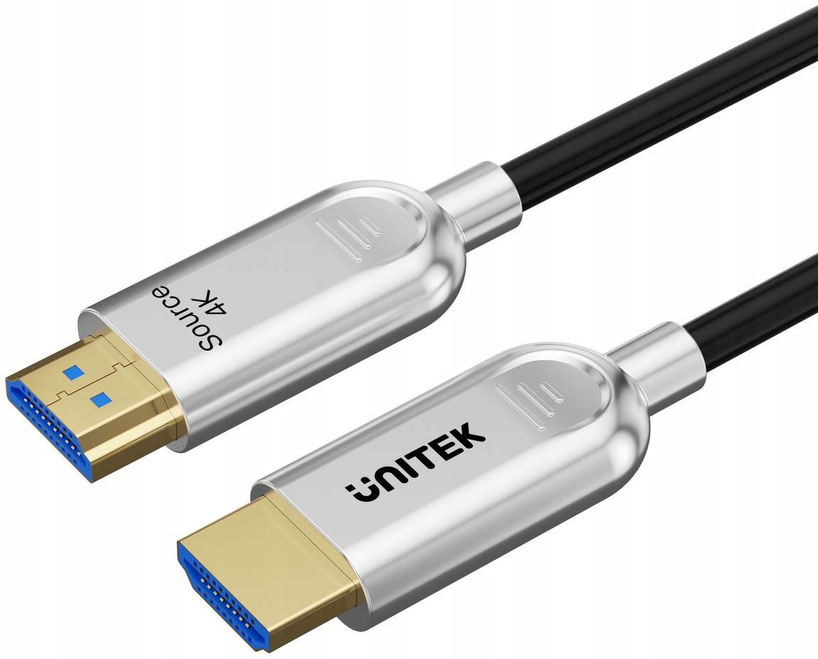 Hdmi kabel Unitek optický 2.0 Aoc 4K 60Hz 80 m