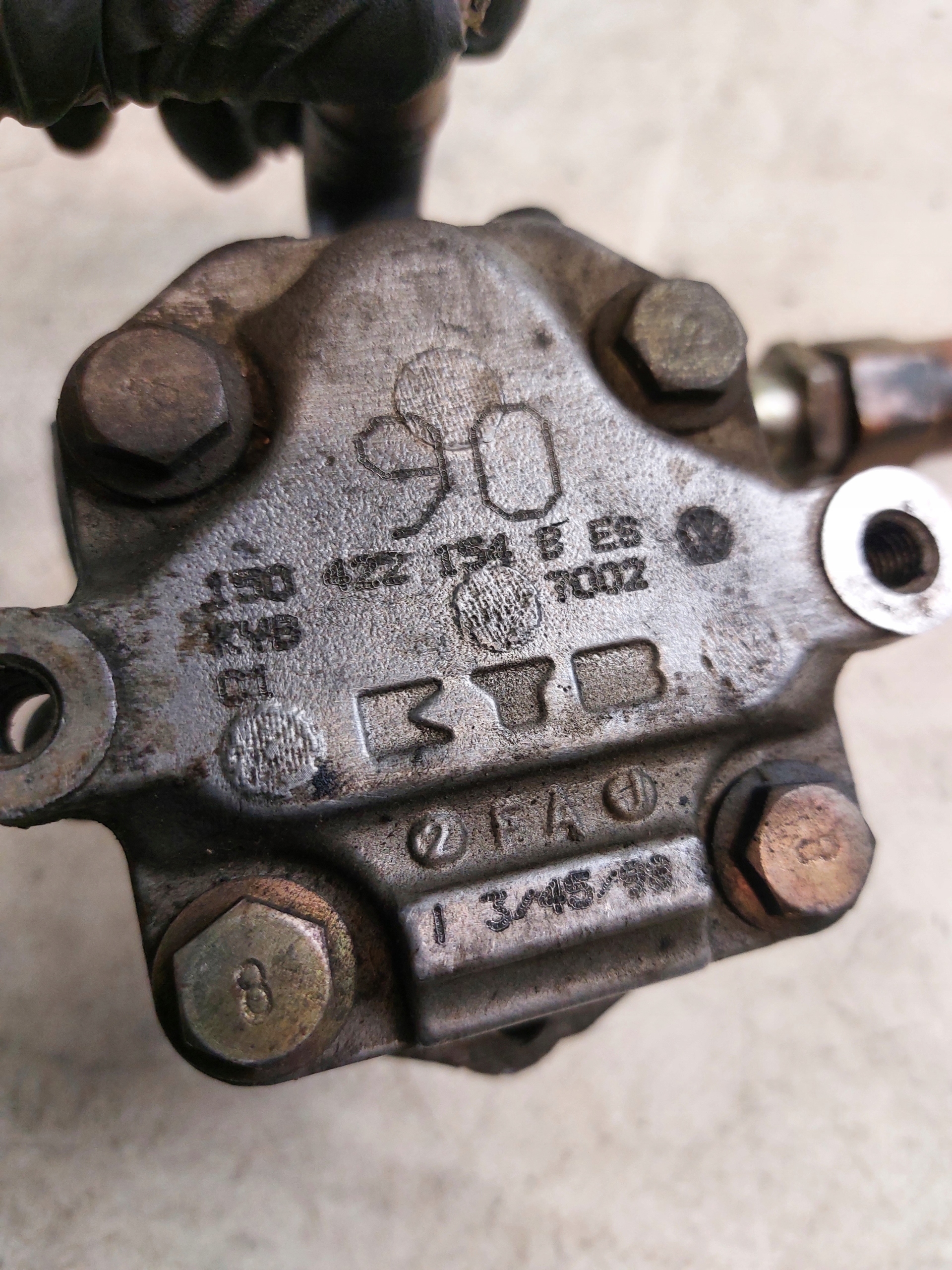 servo pump VW BORA 1.6