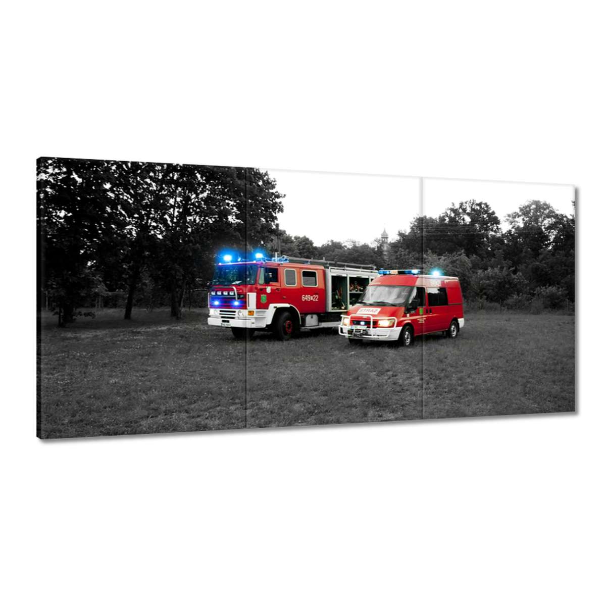 Obrazy 180x90 Hasičský zbor
