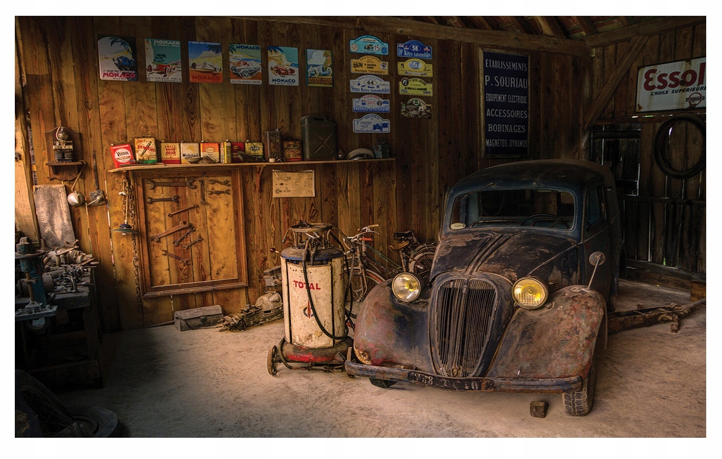 

Fototapeta Samochód Retro Auto Route 66 416x254