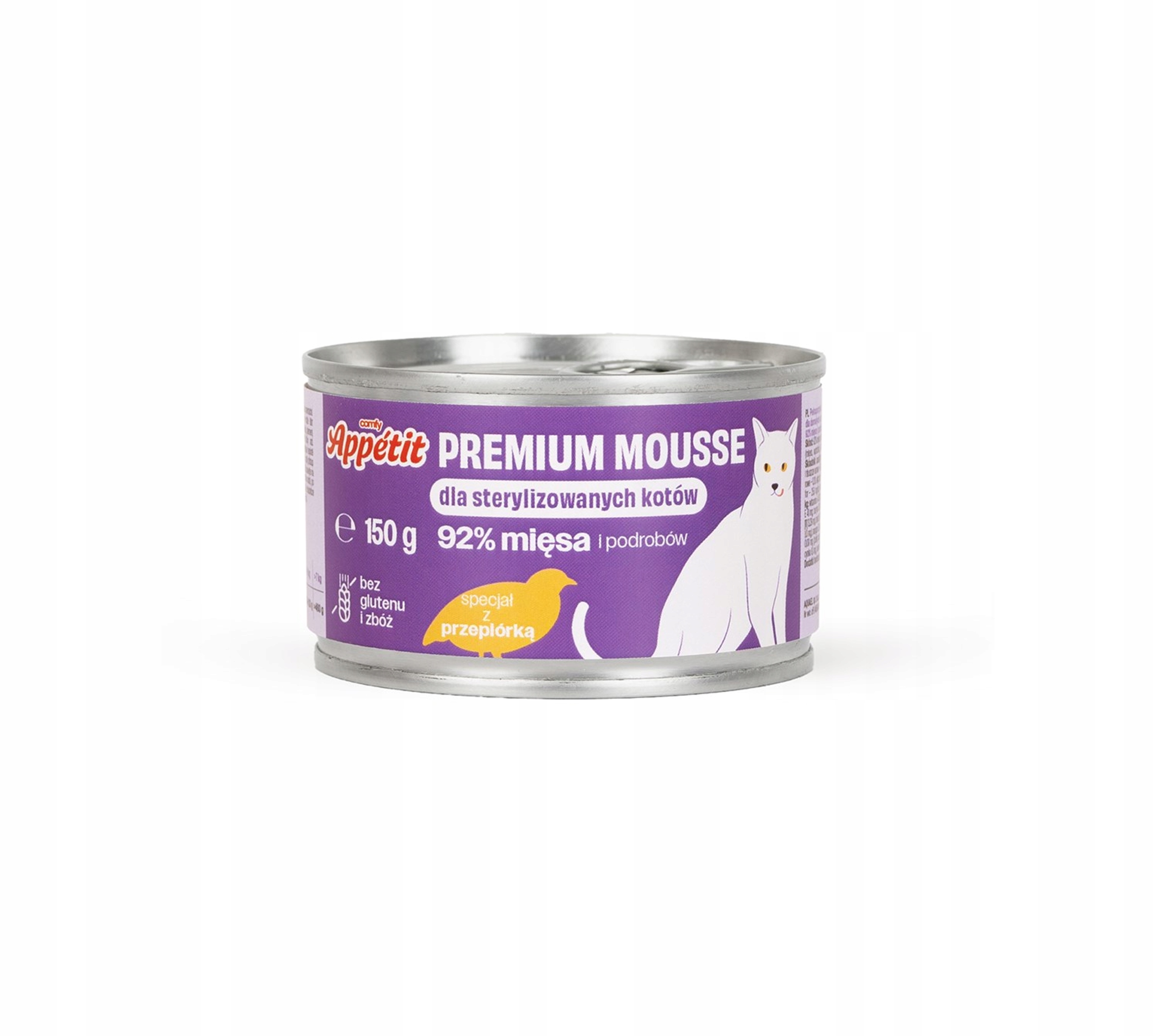 Levně Comfy Appetit Premium Mousse sterilizované Krmivo pro kočky chovy 12x150g