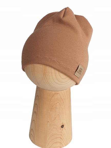 

Czapka Prążek, Polski Produkt, Camel 44-47cm