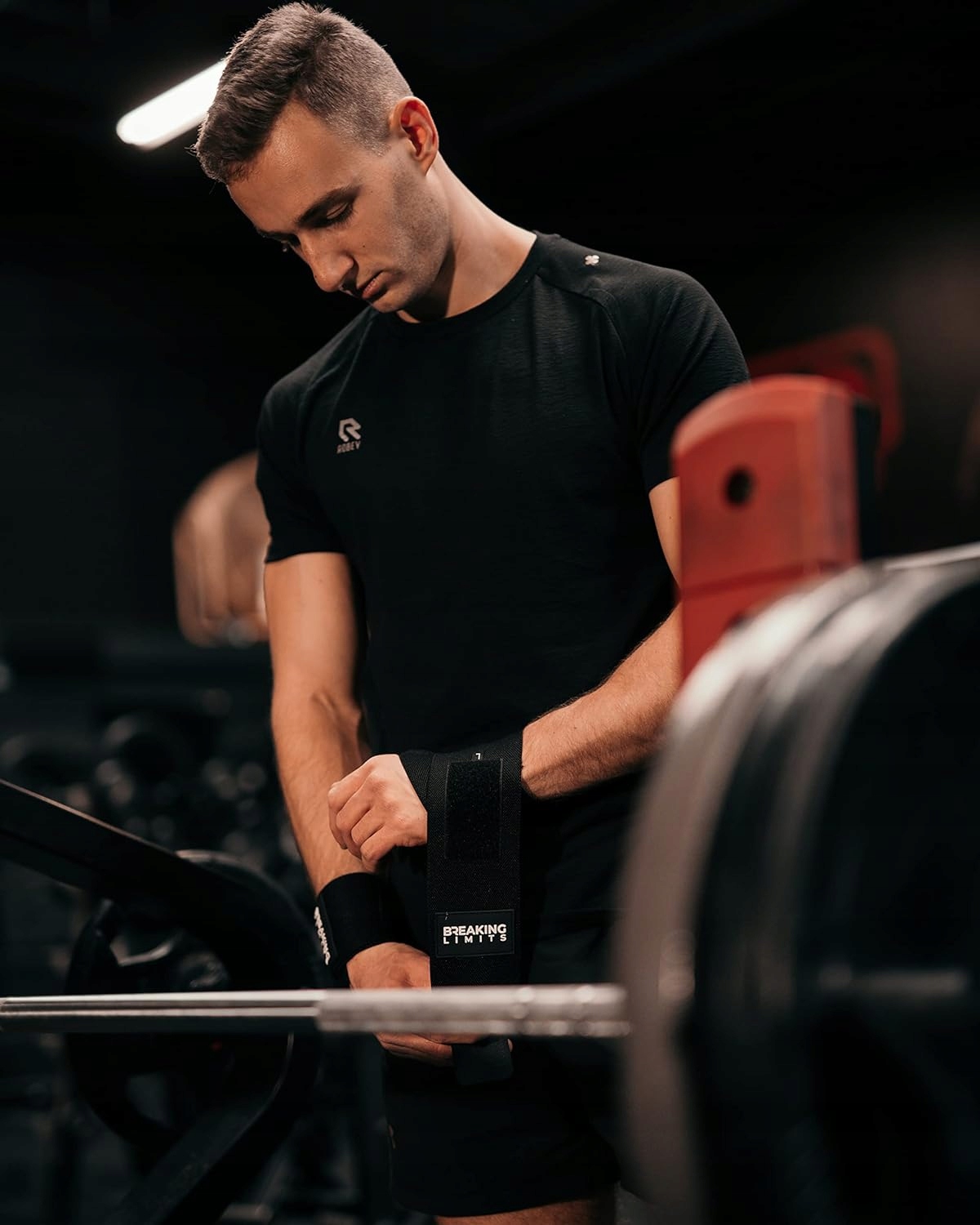 PASY PASKI OPASKI NA NADGARSTKI OCHRONA SIŁOWNIA FITNESS FITNES Marka inna