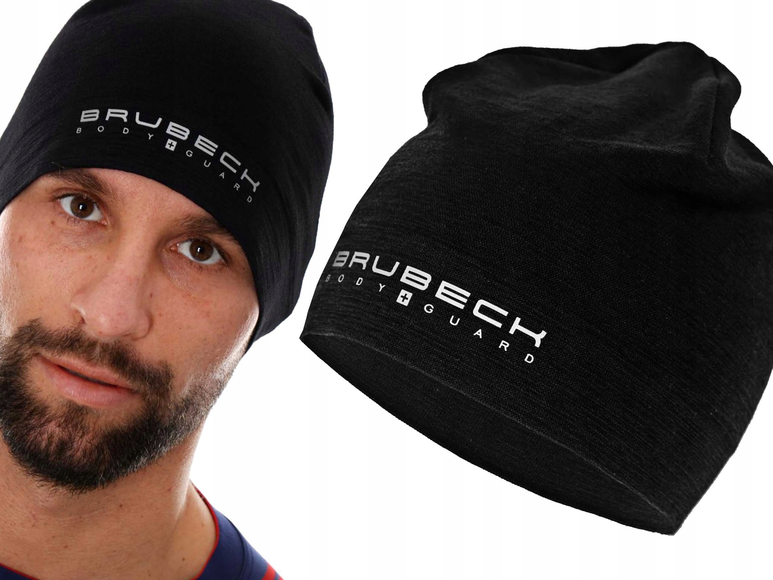 

Czapka Brubeck HM10180 Active Wool czarna L/XL