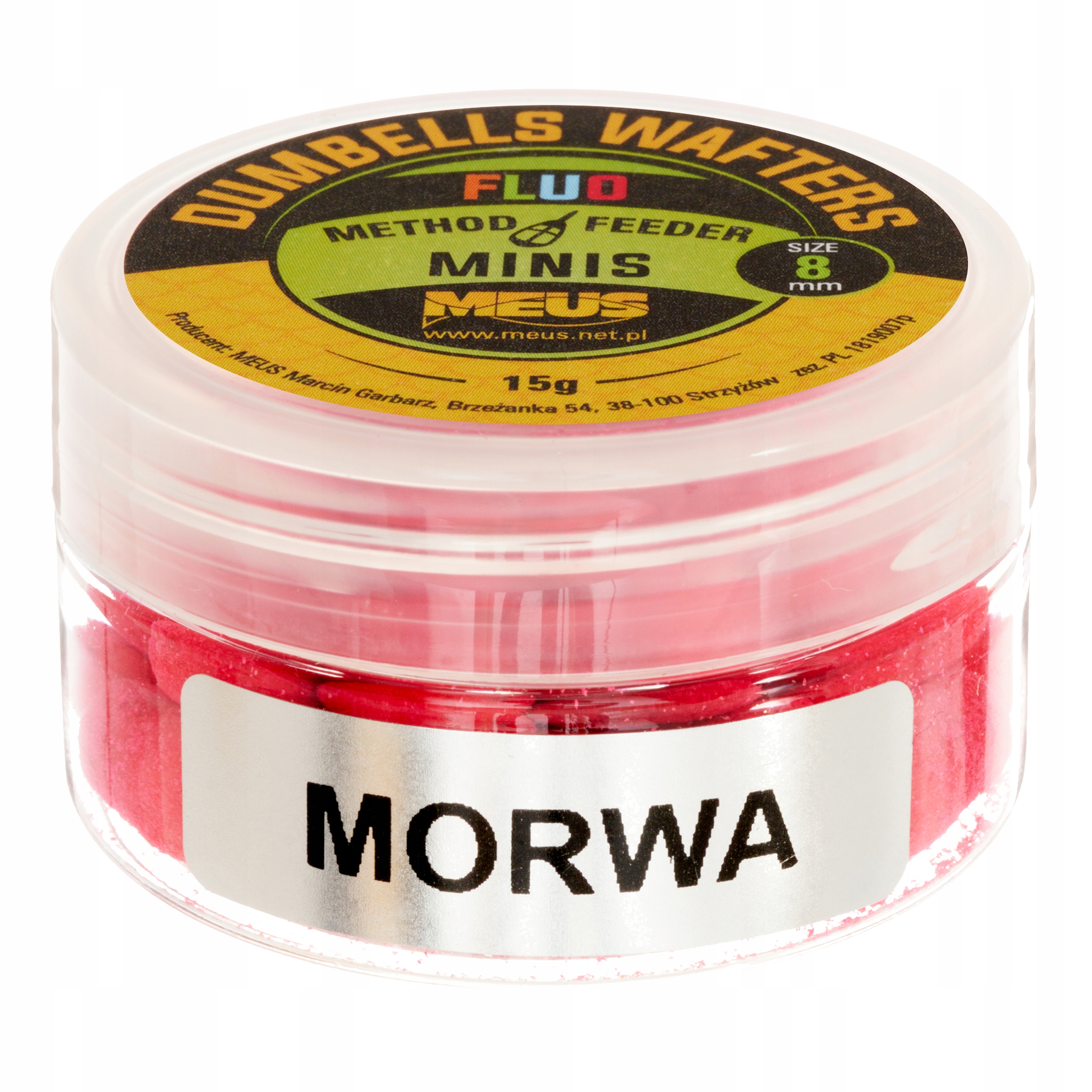 Dumbells Wafters Fluo Meus Minis 8mm 15g Morwa