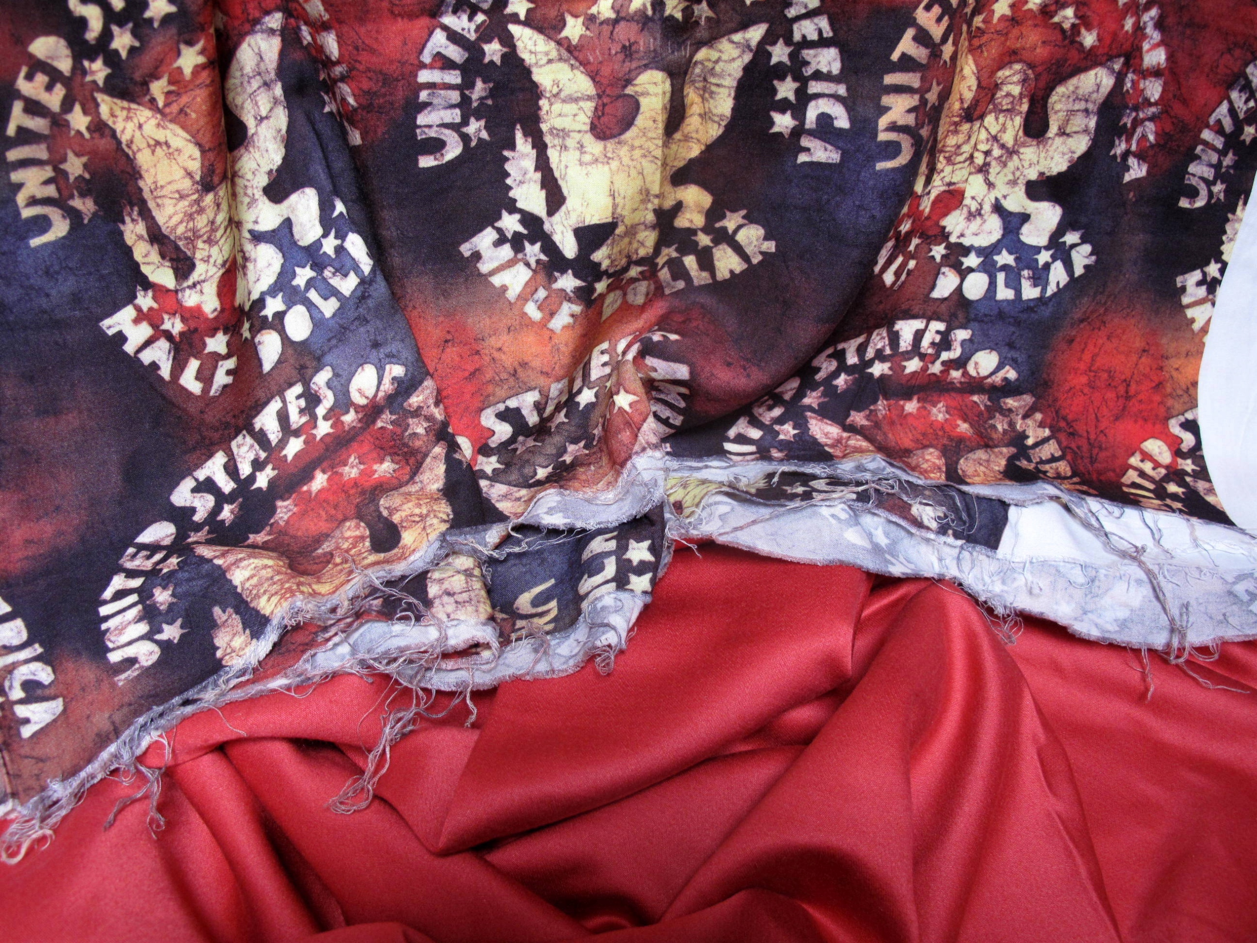 KUPON USA syg, PATRIOTIC STAR + MALINOWE ZASŁONY