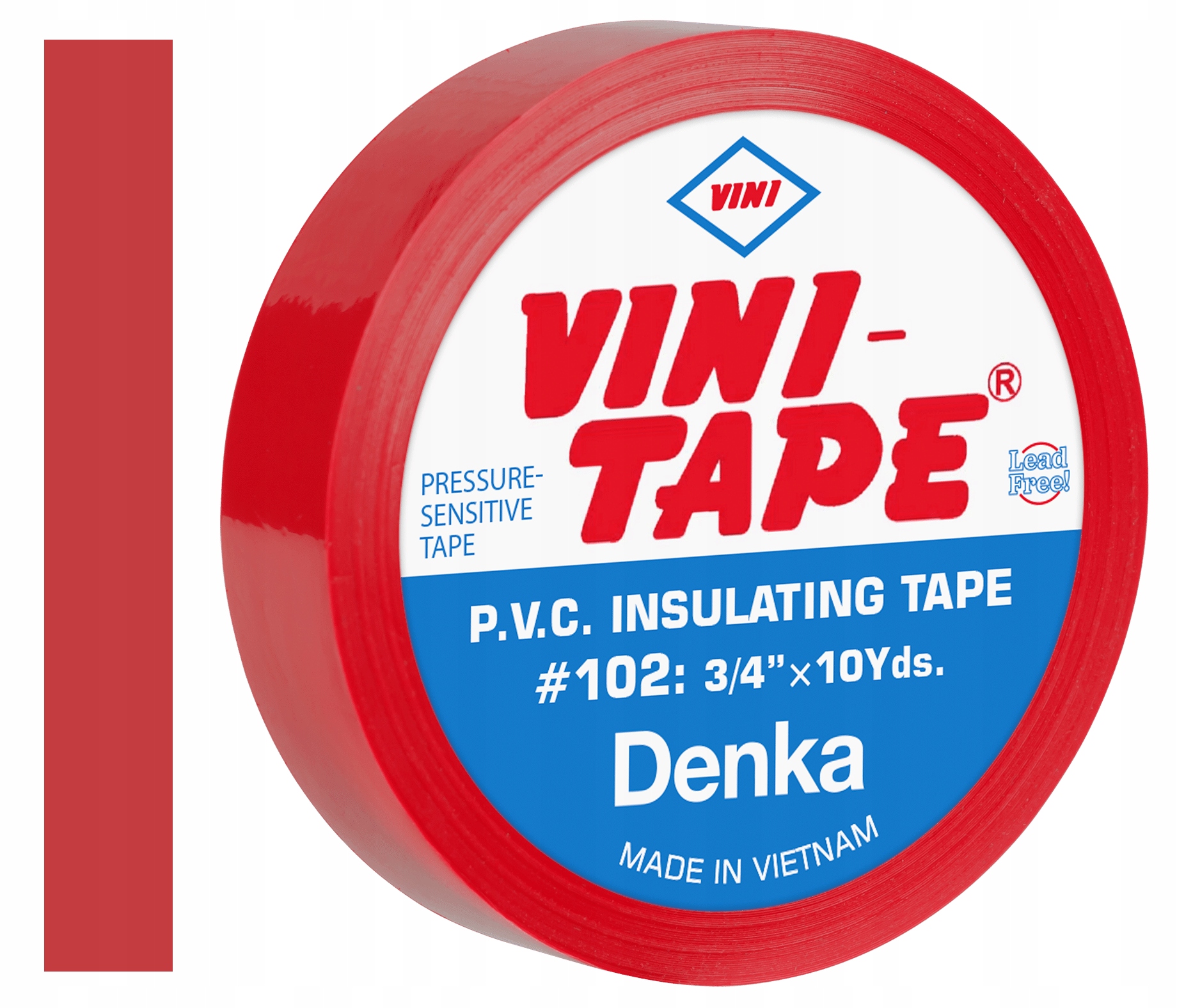

Taśma Izolacyjna Czerwona VINI-Japan 0.15x19mm 10m