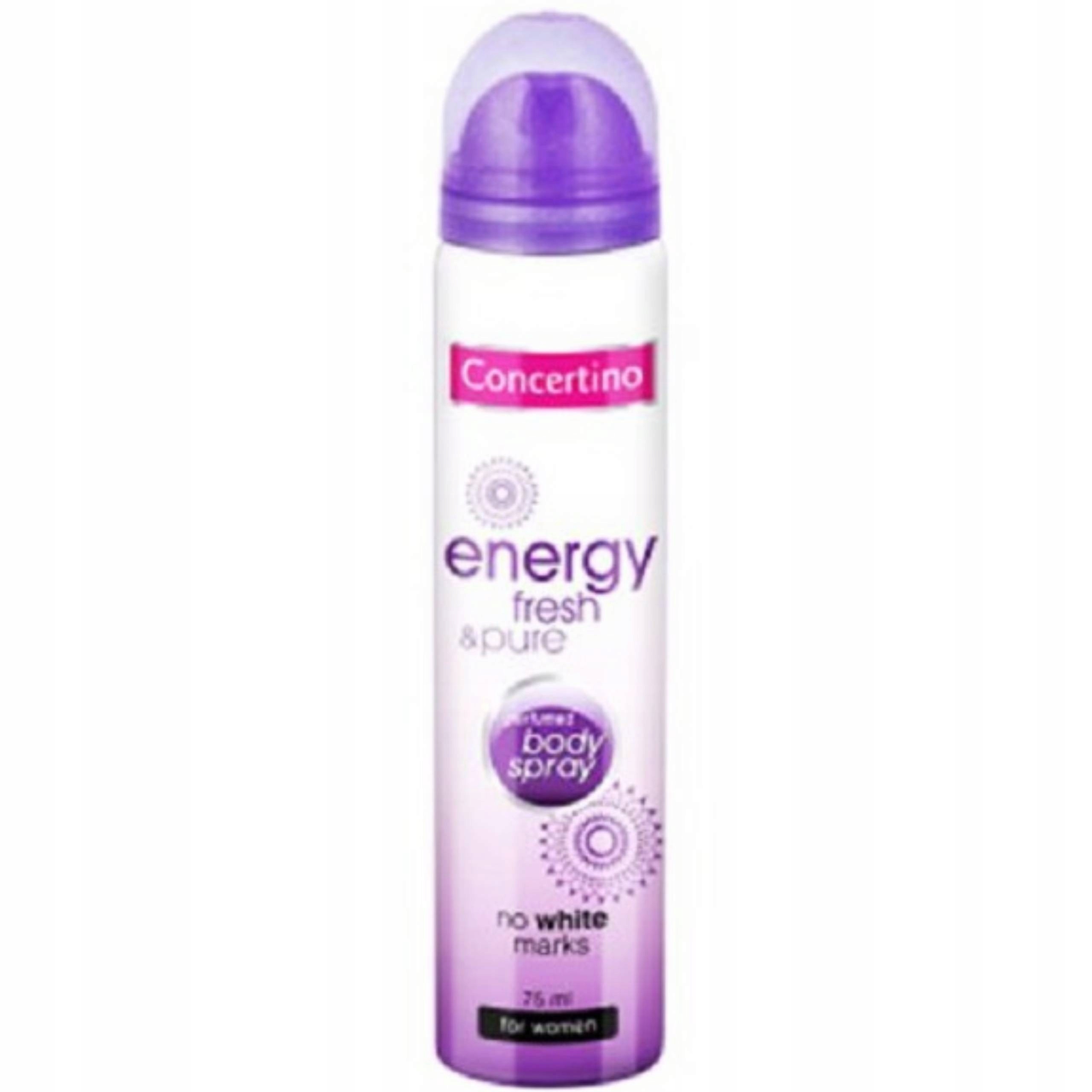 

Concertino Enegry Fresh&Pure dezodorant 1szt