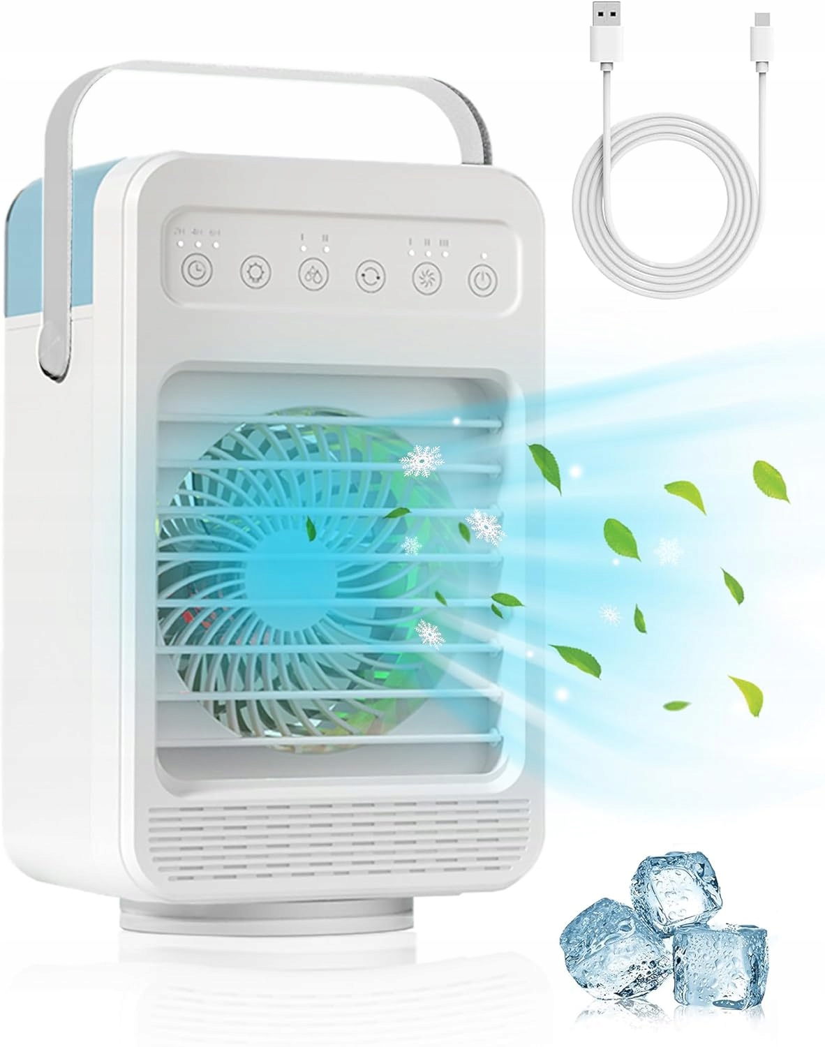 klimatyzator 4w1 Osobisty Mini Ac Usb, 600ml, 4 tryby Easjoy