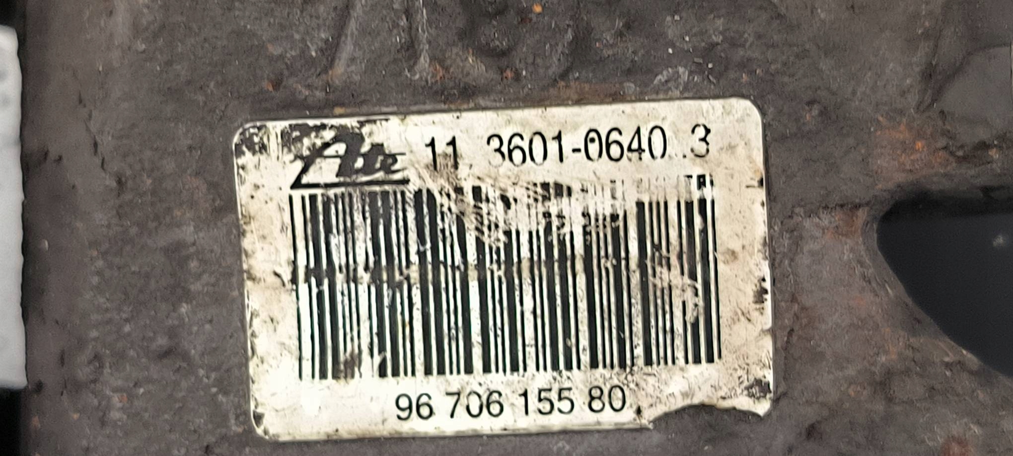 caliper brake front right 9670615580 PEUGEOT PARTNER II