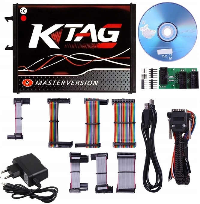 Rozhranie Programátor Ktag V2.25 Ecu Ktag 7.020 4 Led