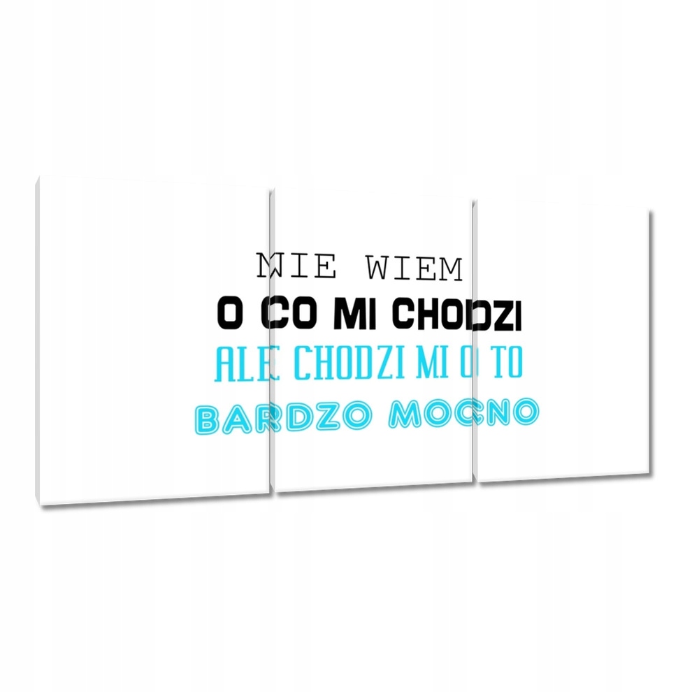 

Obrazy 120x60 Nie wiem o co mi chodzi