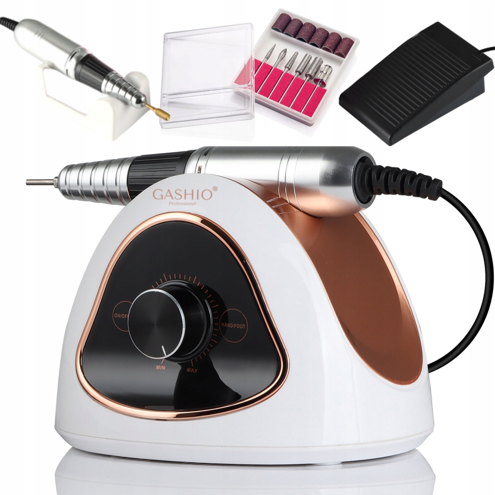 Frezarka Do Paznokci GA150 Profesjonalna 68W Manicure z Frezami Mocna