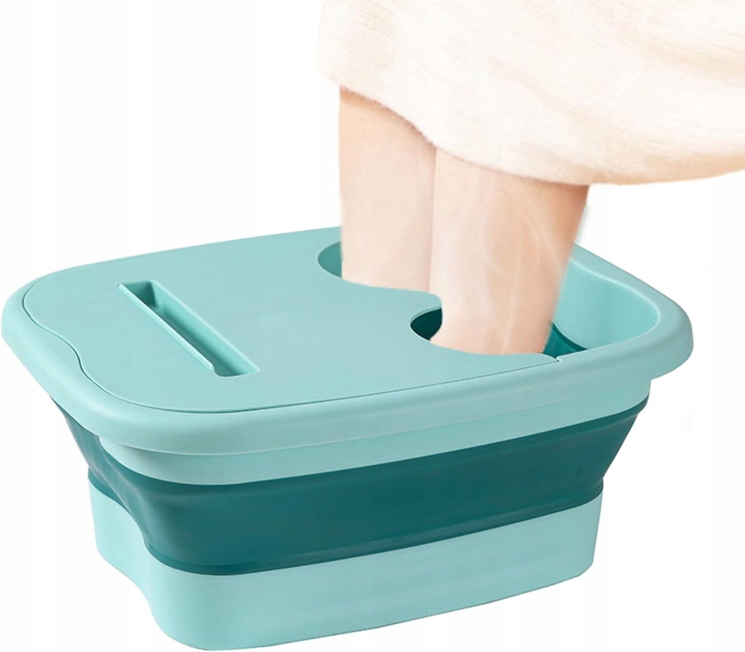 SKŁADANA WANIENKA DO STÓP Z ROLKĄ MASUJĄCĄ Pojemność 15 l