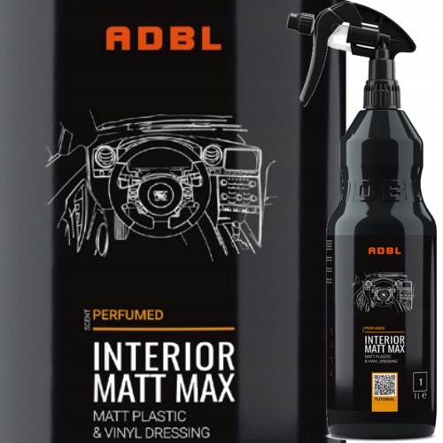 ADBL _ INTERIOR MATT MAX 1L – MATOWY DRESSING DO WEWNĘTRZNYCH PLASTIKÓW