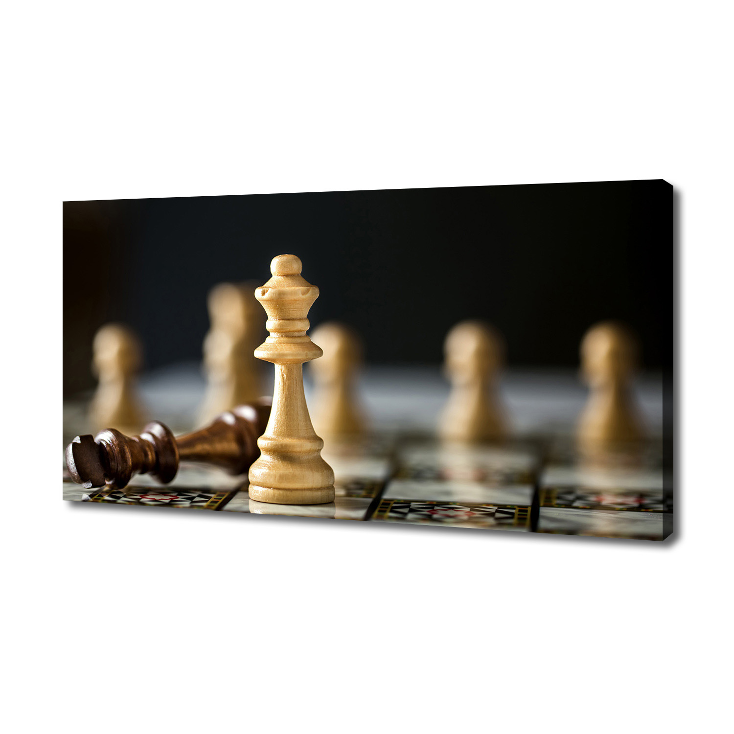 

Foto obraz duży canvas na ścianę Szachy 140x70 cm