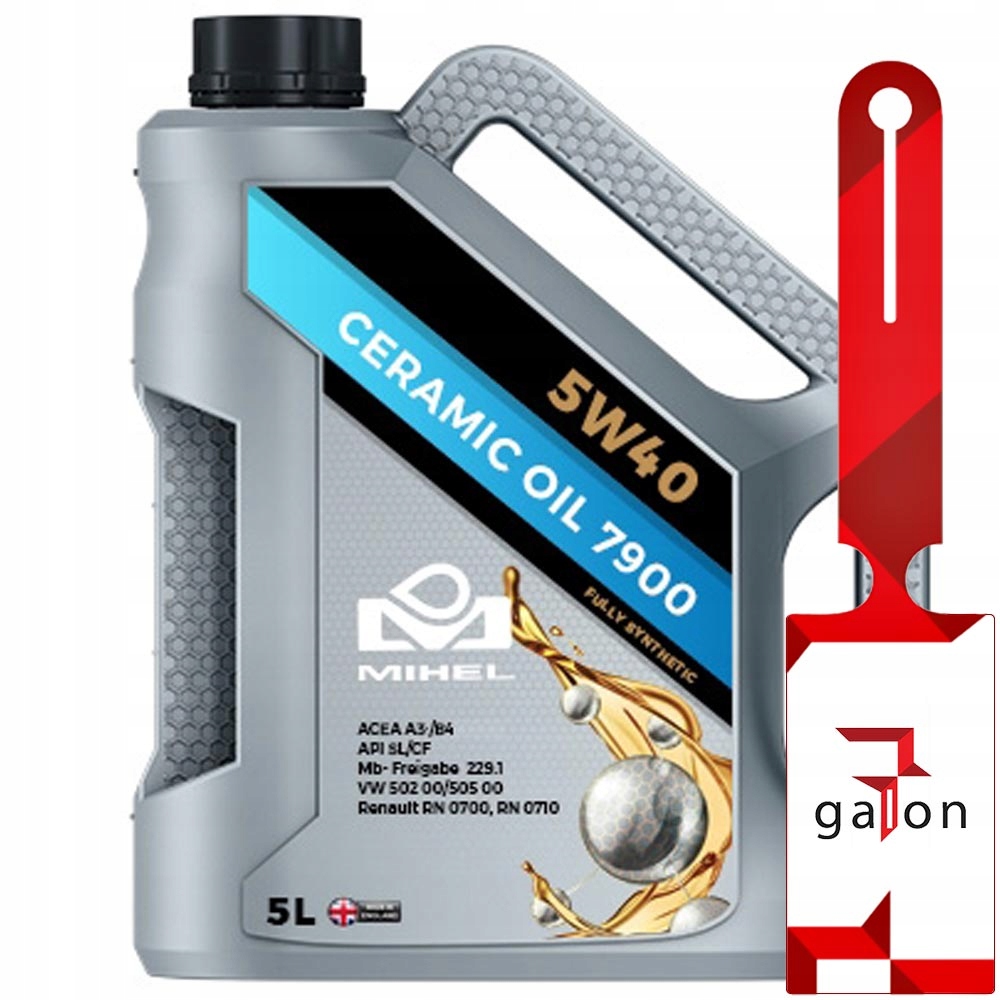 

Mihel Ceramic Oil 7900 5w40 5L olej ceramiczny