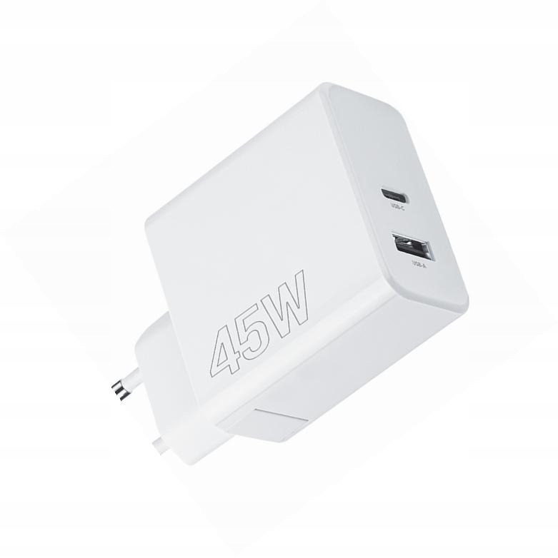 Szybka ładowarka 45W sama kostka 2 wejścia do Samsung Galaxy A37 5G