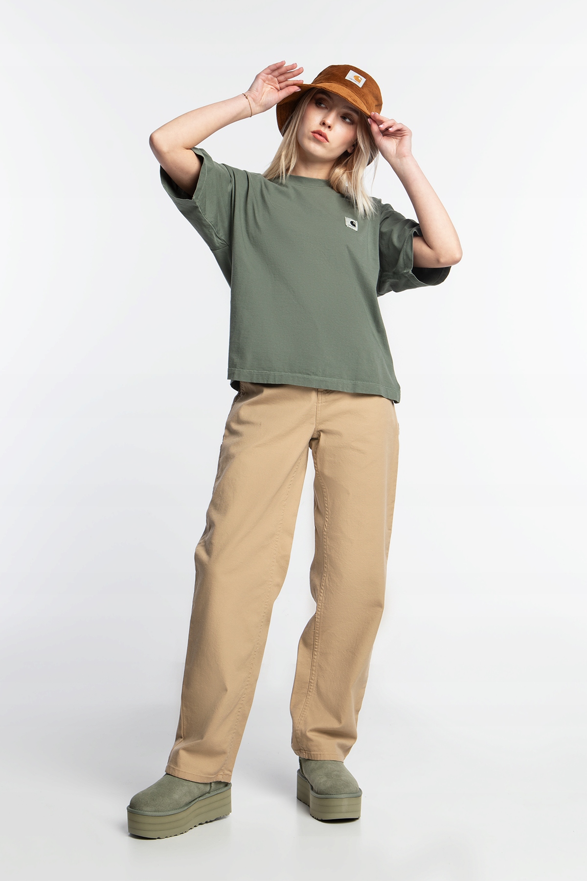 Dámské ležérní kalhoty Carhartt Wip W' Pierce Pant Straight I031554-700 28