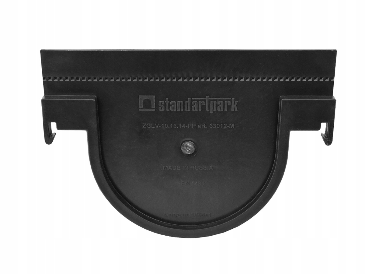 

Zakończenie kanału Pp H=120 mm bez króćca Sp