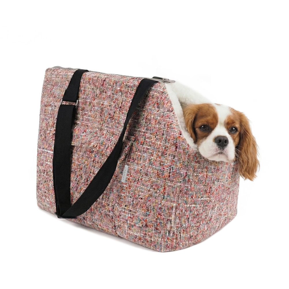 Levně Přepravní taška pelíšek pro psa kočku Pocket Carinio, praktická, 39×27×35 cm